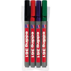 Marker za belu tablu Edding 361 set 1/4